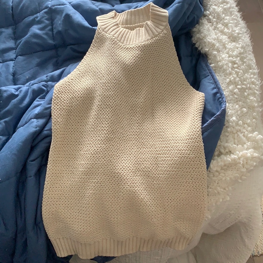 Loft small sweater tank top